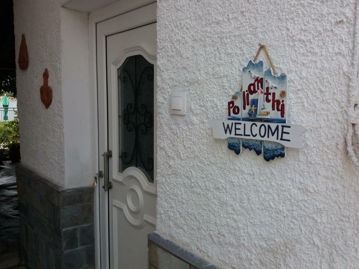 Polianthi Seaside House Villa Marathos  Eksteriør billede